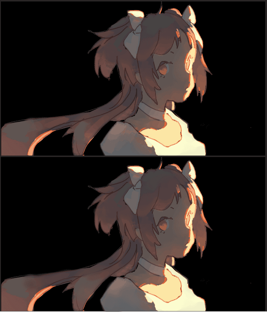 笔触太多要适当用喷枪去刷